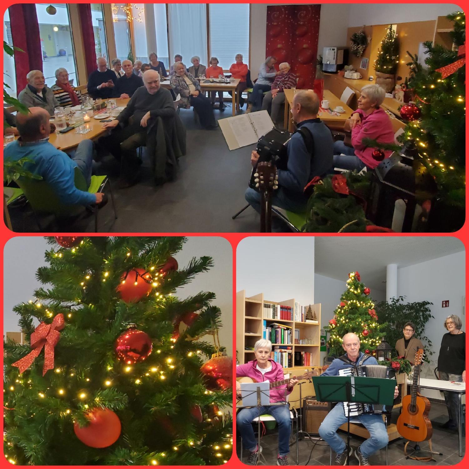 Ist möglicherweise ein Bild von Saxophon, Akkordeon, Weihnachtsbaum, Violine und Klavier