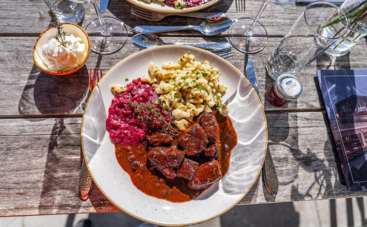 Gulasch vom Berchtesgadener Wild